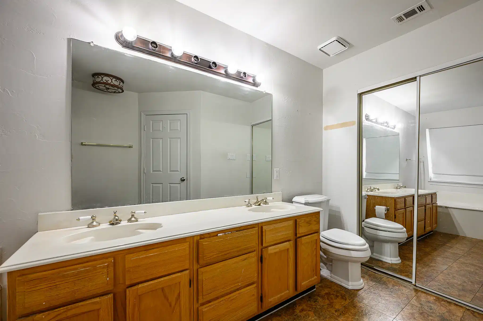 Before Master Bathroom Remodel Project