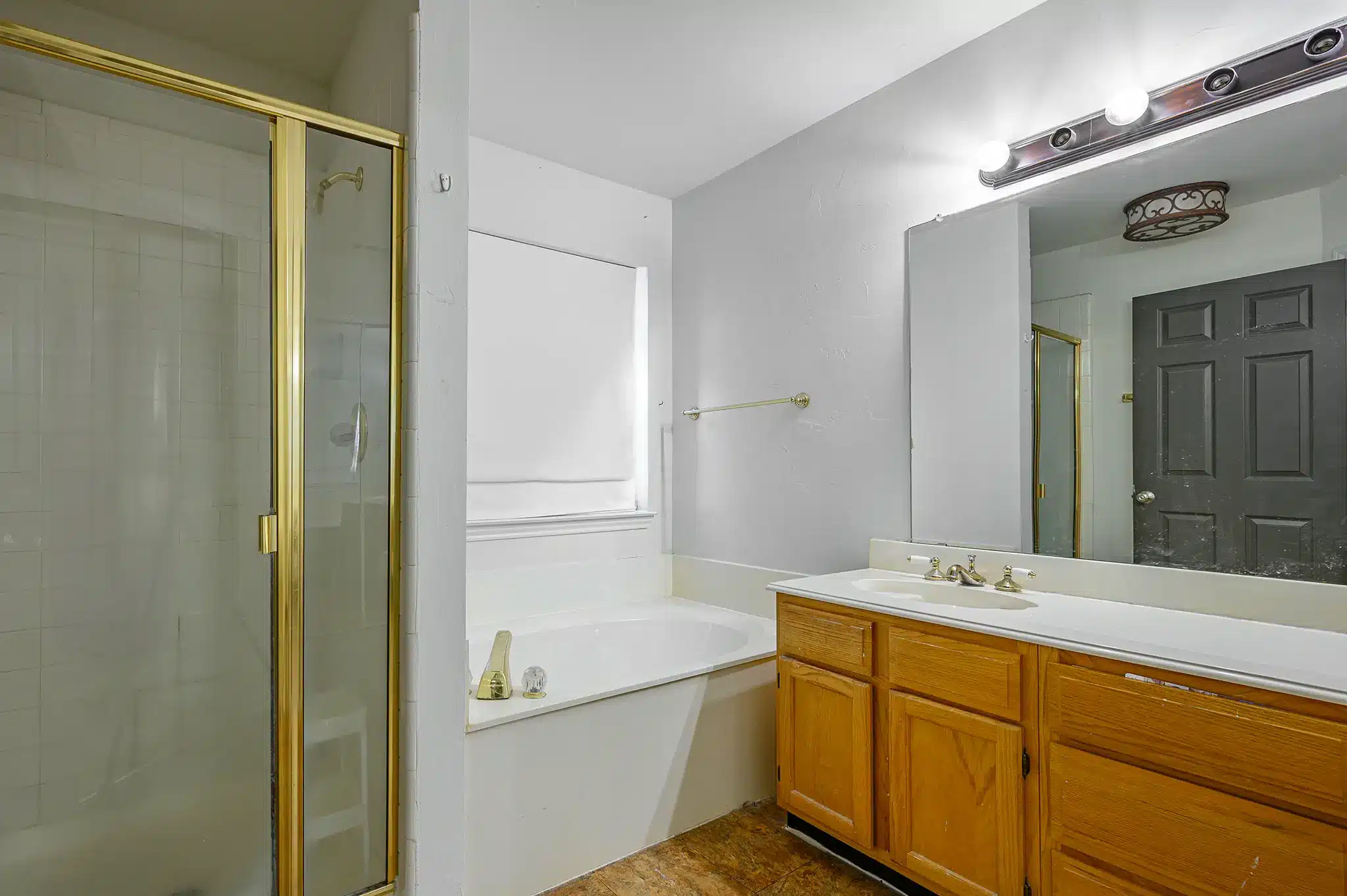 Before Master Bathroom Remodel Project